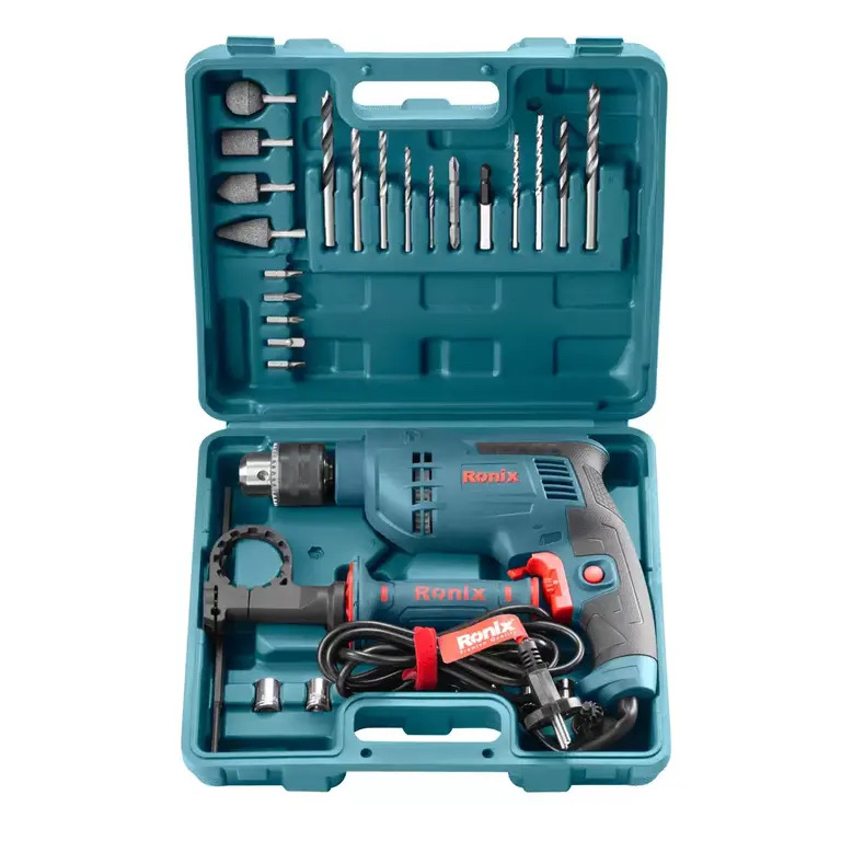 مجموعه 29 عددی دریل چکشی رونیکس مدل RS-0007
